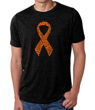 Load image into Gallery viewer, Ms Ribbon - Men&#39;s Premium Blend Word Art T-Shirt