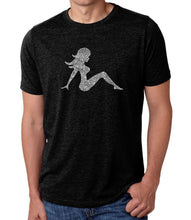 Load image into Gallery viewer, MUDFLAP GIRL - Men&#39;s Premium Blend Word Art T-Shirt