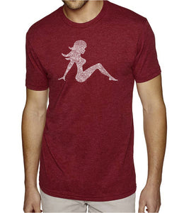 MUDFLAP GIRL - Men's Premium Blend Word Art T-Shirt