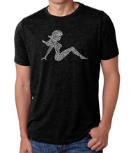 Load image into Gallery viewer, Mudflap Girl Keep on Truckin - Men&#39;s Premium Blend Word Art T-Shirt