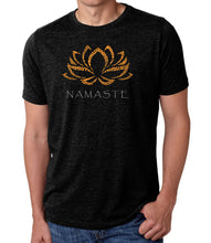 Load image into Gallery viewer, Namaste - Men&#39;s Premium Blend Word Art T-Shirt