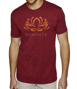Namaste - Men's Premium Blend Word Art T-Shirt
