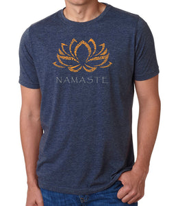 Namaste - Men's Premium Blend Word Art T-Shirt