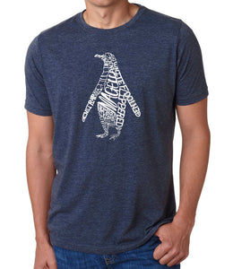 Penguin - Men's Premium Blend Word Art T-Shirt