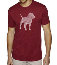 Load image into Gallery viewer, Pitbull - Men&#39;s Premium Blend Word Art T-Shirt
