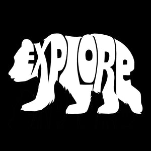 Explore - Men's Premium Blend Word Art T-Shirt