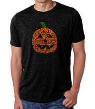 Load image into Gallery viewer, Pumpkin - Men&#39;s Premium Blend Word Art T-Shirt