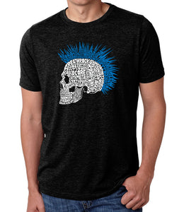 Punk Mohawk - Men's Premium Blend Word Art T-Shirt