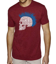Load image into Gallery viewer, Punk Mohawk - Men&#39;s Premium Blend Word Art T-Shirt