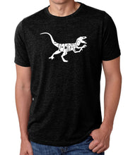 Load image into Gallery viewer, Velociraptor - Men&#39;s Premium Blend Word Art T-Shirt