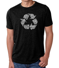 Load image into Gallery viewer, 86 RECYCLABLE PRODUCTS - Men&#39;s Premium Blend Word Art T-Shirt