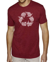 Load image into Gallery viewer, 86 RECYCLABLE PRODUCTS - Men&#39;s Premium Blend Word Art T-Shirt