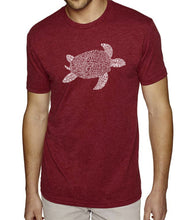 Load image into Gallery viewer, Turtle - Men&#39;s Premium Blend Word Art T-Shirt