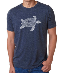 Turtle - Men's Premium Blend Word Art T-Shirt