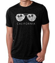 Load image into Gallery viewer, California Shades - Men&#39;s Premium Blend Word Art T-Shirt
