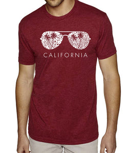 California Shades - Men's Premium Blend Word Art T-Shirt