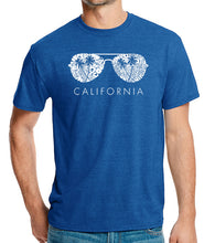 Load image into Gallery viewer, California Shades - Men&#39;s Premium Blend Word Art T-Shirt
