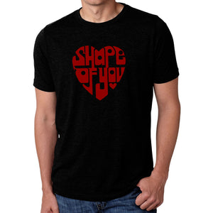 Shape of You  - Men's Premium Blend Word Art T-Shirt