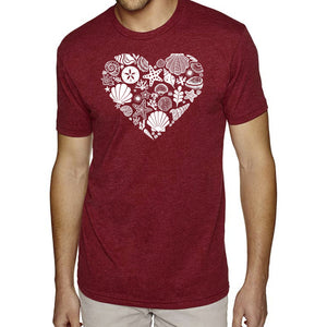 Sea Shells - Men's Premium Blend Word Art T-Shirt
