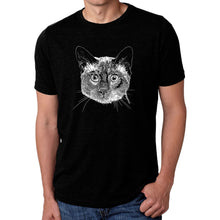 Load image into Gallery viewer, Siamese Cat  - Men&#39;s Premium Blend Word Art T-Shirt