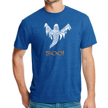 Load image into Gallery viewer, Halloween Ghost - Men&#39;s Premium Blend Word Art T-Shirt