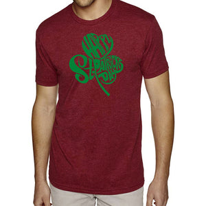 St Patricks Day Shamrock  - Men's Premium Blend Word Art T-Shirt