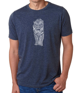 TIGER - Men's Premium Blend Word Art T-Shirt