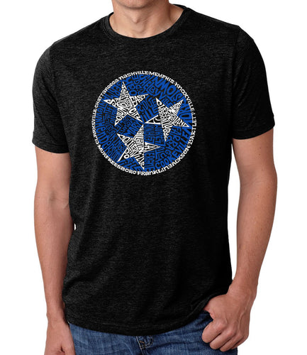 Tennessee Tristar - Men's Premium Blend Word Art T-Shirt