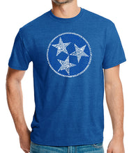Load image into Gallery viewer, Tennessee Tristar - Men&#39;s Premium Blend Word Art T-Shirt