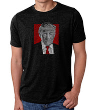 Load image into Gallery viewer, TRUMP Make America Great Again - Men&#39;s Premium Blend Word Art T-Shirt