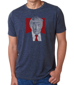TRUMP Make America Great Again - Men's Premium Blend Word Art T-Shirt