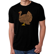 Load image into Gallery viewer, Thanksgiving - Men&#39;s Premium Blend Word Art T-Shirt