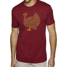Load image into Gallery viewer, Thanksgiving - Men&#39;s Premium Blend Word Art T-Shirt