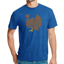 Load image into Gallery viewer, Thanksgiving - Men&#39;s Premium Blend Word Art T-Shirt