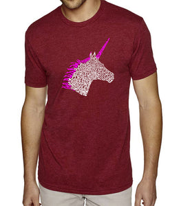 Unicorn - Men's Premium Blend Word Art T-Shirt