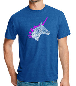 Unicorn - Men's Premium Blend Word Art T-Shirt
