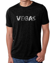 Load image into Gallery viewer, VEGAS - Men&#39;s Premium Blend Word Art T-Shirt