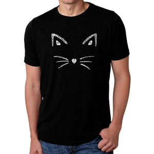 Whiskers  - Men's Premium Blend Word Art T-Shirt