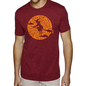 Spooky Witch  - Men's Premium Blend Word Art T-Shirt