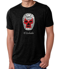 Load image into Gallery viewer, MEXICAN WRESTLING MASK - Men&#39;s Premium Blend Word Art T-Shirt