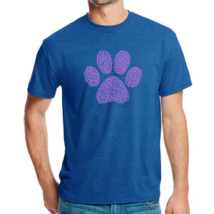 XOXO Dog Paw  - Men's Premium Blend Word Art T-Shirt