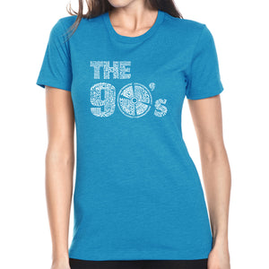 90S - Women's Premium Blend Word Art T-Shirt