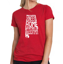 Load image into Gallery viewer, Sweet Home Alabama - Women&#39;s Premium Blend Word Art T-Shirt