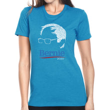 Load image into Gallery viewer, Bernie Sanders 2020 - Women&#39;s Premium Blend Word Art T-Shirt
