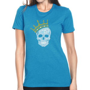 Brooklyn Crown  - Women's Premium Blend Word Art T-Shirt