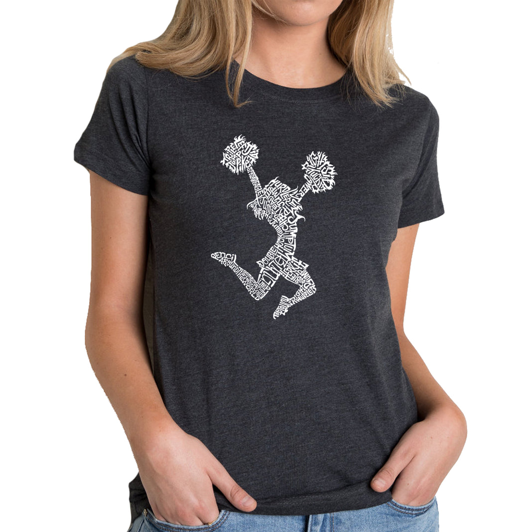 Cheer - Women's Premium Blend Word Art T-Shirt