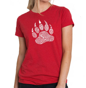 Types of Bears - Women's Premium Blend Word Art T-Shirt