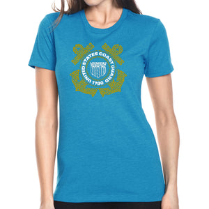 Coast Guard - Women's Premium Blend Word Art T-Shirt