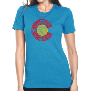 Colorado - Women's Premium Blend Word Art T-Shirt