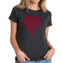 Load image into Gallery viewer, Crazy Little Thing Called Love - Women&#39;s Premium Blend Word Art T-Shirt